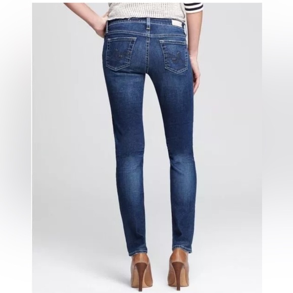 Classic AG Adriano Goldschmied cigarette stilt ankle jeans! - Picture 3 of 10